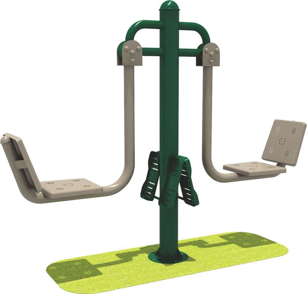 中国388vip太阳运动健身器材 限位双人坐